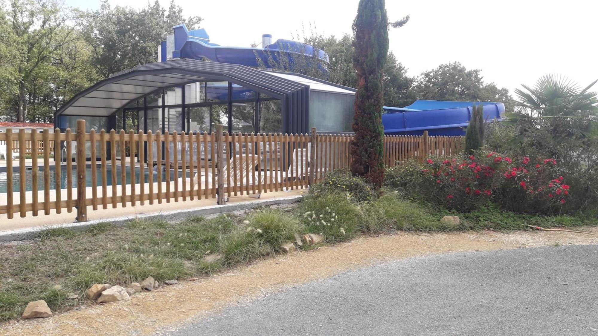 Mobil Home Camping 3*** Piscine Chauffee La Boissiere-de-Montaigu Екстер'єр фото